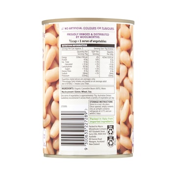 Macro Organic Cannellini Beans 425g