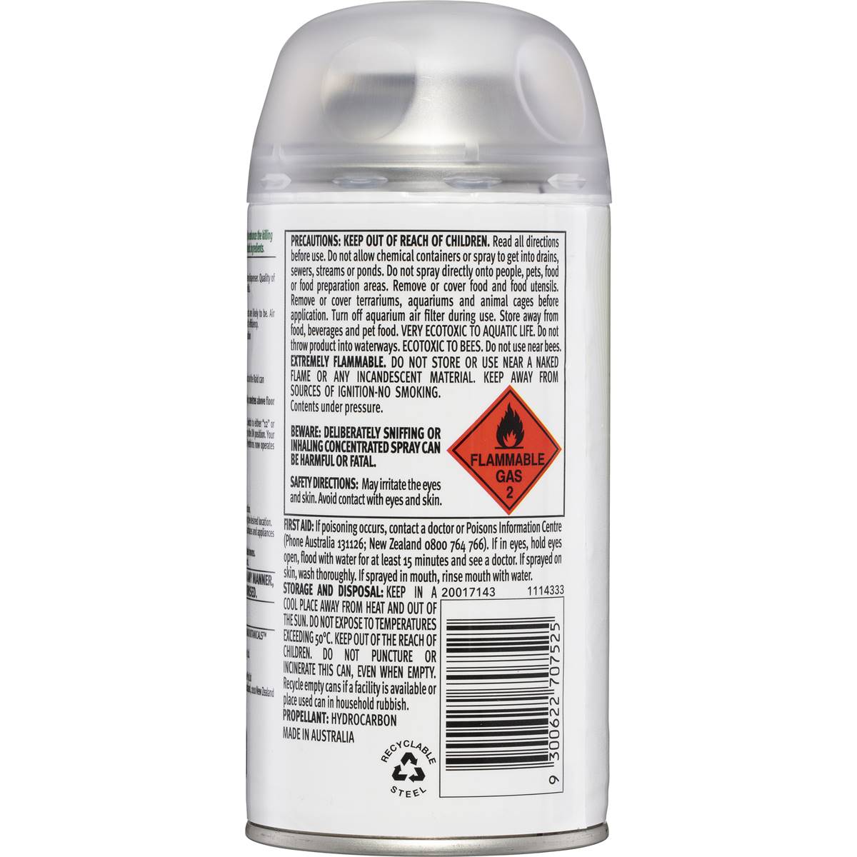 Raid Earth Options Botanicals Multi -Insect Auto System Refill 185g