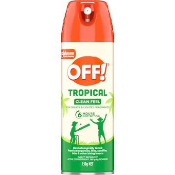 Off! Insect Repellent Aerosol Spray Tropical Strength 150g