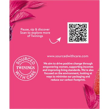Twinings Strawberry, Raspberry & Loganberry Tea Bags 10 pack