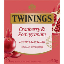 Twinings Cranberry & Pomegranate Tea Bags 10 Pack