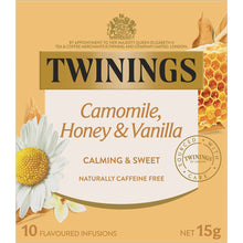 Twinings Camomile Honey & Vanilla Tea Bags 10 Pack 15g