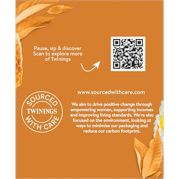 Twinings Camomile Honey & Vanilla Tea Bags 15g x 10 pack