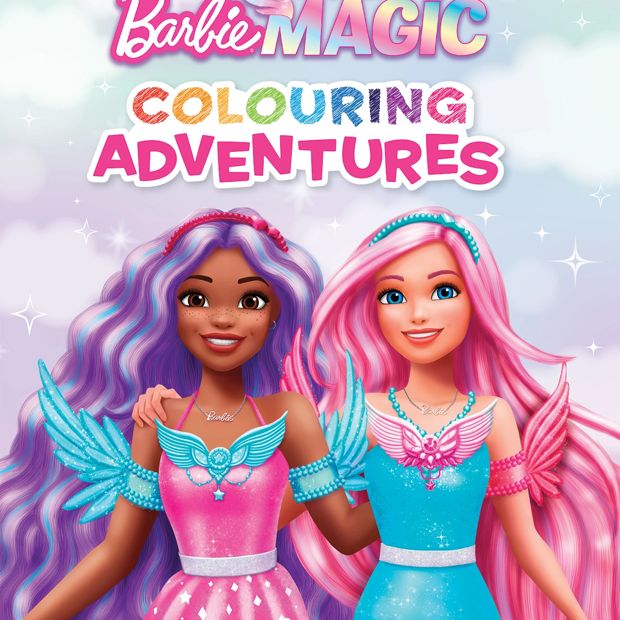 Barbie: A Touch of Magic Colouring Adventures - Book