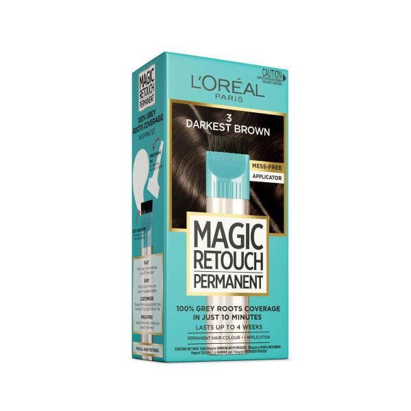 L'OREAL MAGIC RETOUCH PERMANENT 3 DARKEST BROWN