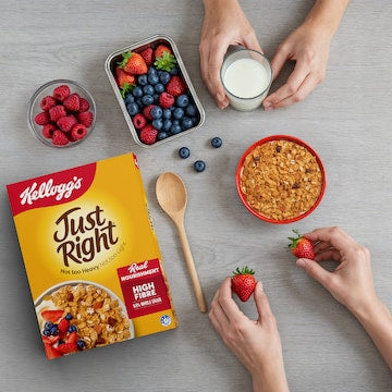 Kellogg's Just Right Apricot & Sultana Breakfast Cereal 460g