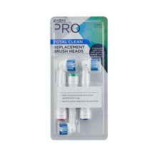 COLES PRO TOTAL CLEAN REPLACEMENT BRUSH HEADS 3 PACK