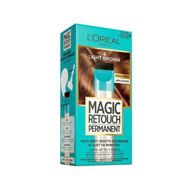 L'OREAL MAGIC RETOUCH PERMANENT 6 LIGHT BROWN