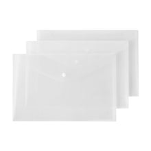 3 Pack Button Document Wallet