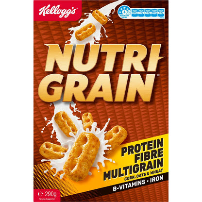 Kellogg's Nutri Grain Protein Breakfast Cereal 290g