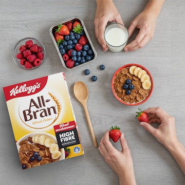 Kellogg's All-Bran Wheat Flakes Breakfast Cereal 330g