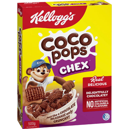 Kellogg's Coco Pops Chex Breakfast Cereal 500g
