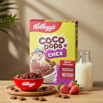 Kellogg's Coco Pops Chex Breakfast Cereal 500g