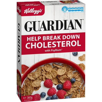 Kellogg's Guardian Psyllium Breakfast Cereal 360g