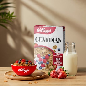 Kellogg's Guardian Psyllium Breakfast Cereal 360g