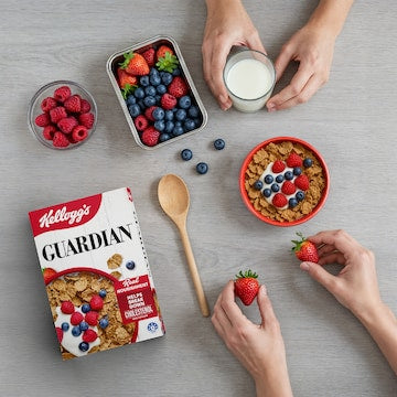 Kellogg's Guardian Psyllium Breakfast Cereal 360g