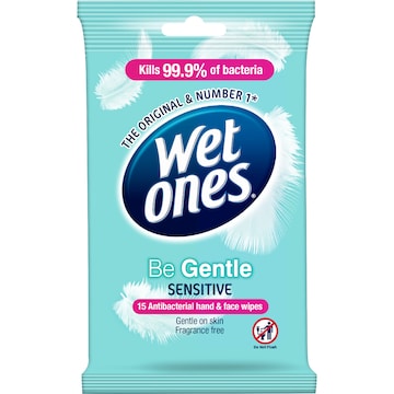Wet Ones Moist Wipes Gentle 15 pack