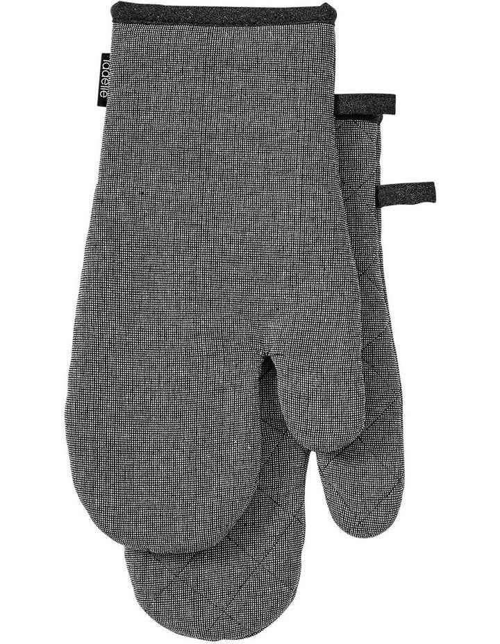 Eco Recycled Oven Mitt 2 Pack in Grey