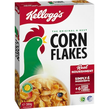 Kellogg's Corn Flakes Breakfast Cereal 380g