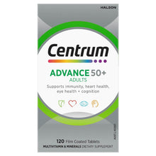 Centrum Advance 50+ Daily Multivitamin Supplements 120 Pack