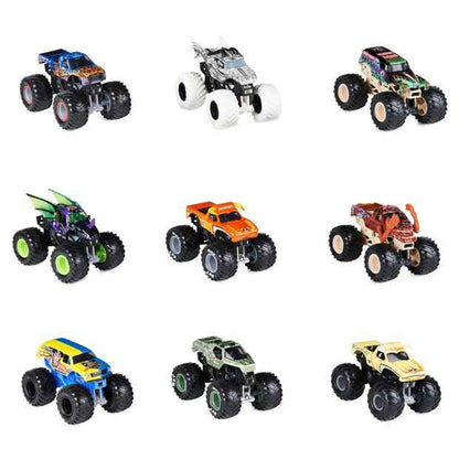 Monster Jam, Official 9-Pack of 1:64 Scale Die-Cast Monster Trucks, Monster Truck