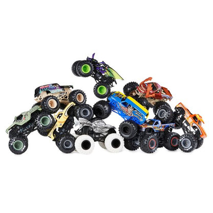 Monster Jam, Official 9-Pack of 1:64 Scale Die-Cast Monster Trucks