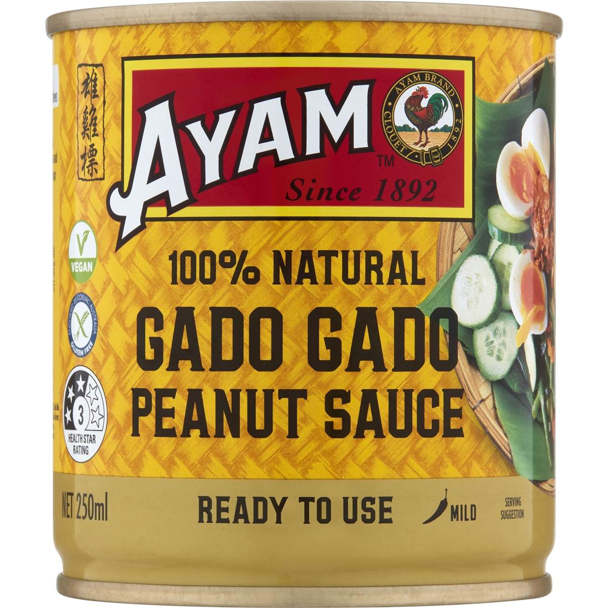 Ayam Gado Gado Peanut Sauce Gado Gado Peanut 250ml