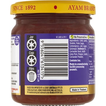 Ayam Panang Curry Paste 195g