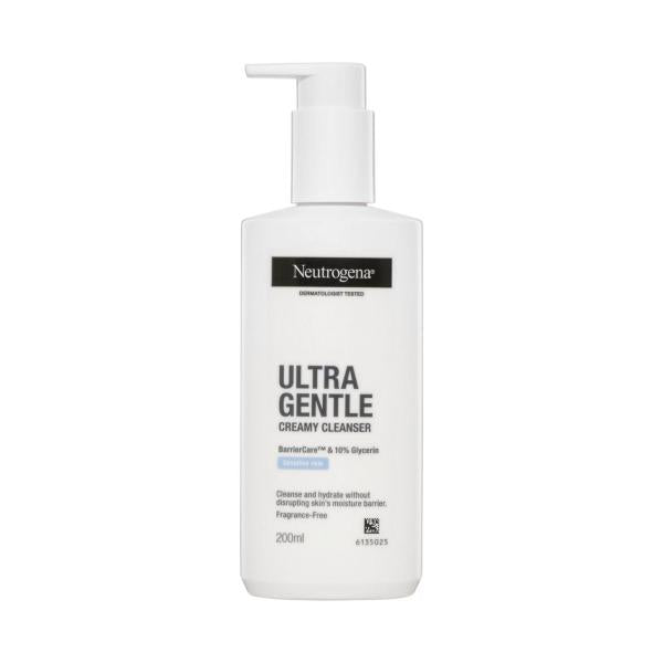 NEUTROGENA ULTRA GENTLE CREAMY FACE CLEANSER 200ML