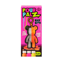 PourPalZ Paint Pouring Art Bear Keyring - Assorted*