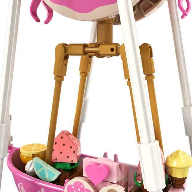 Hello Kitty and Friends - YuMe Blocks Summer Wunderland Series - Hello Kitty Donut Ship