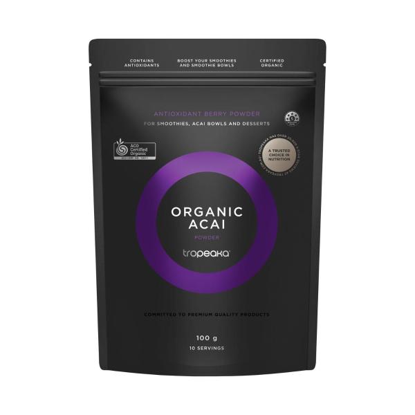 TROPEAKA ORGANIC ACAI POWDER 100G