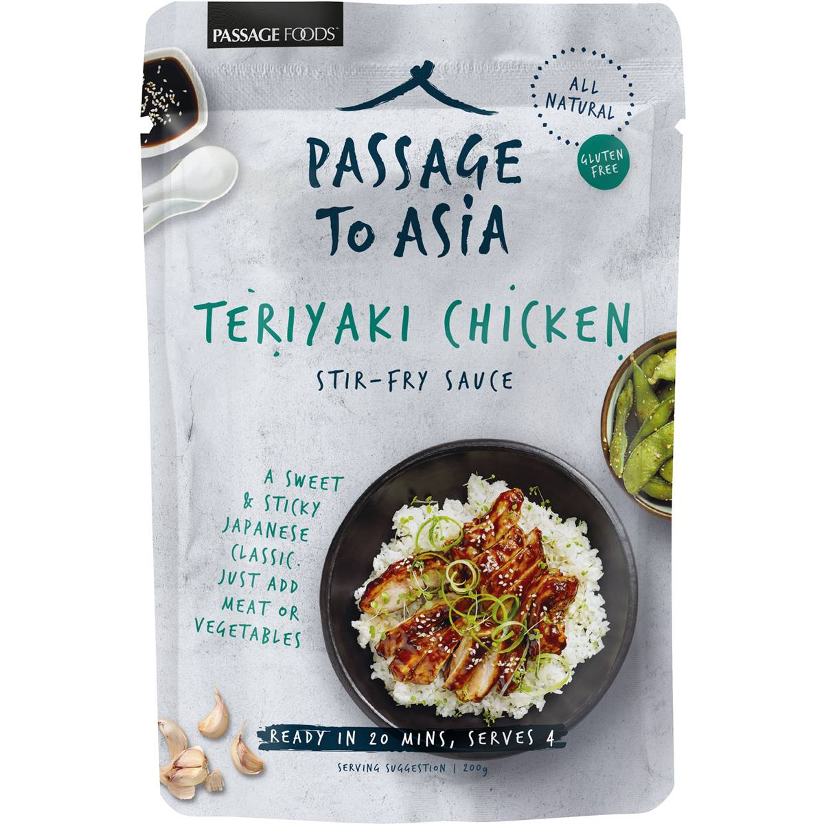Passage To Asia Teriyaki Chicken 200G