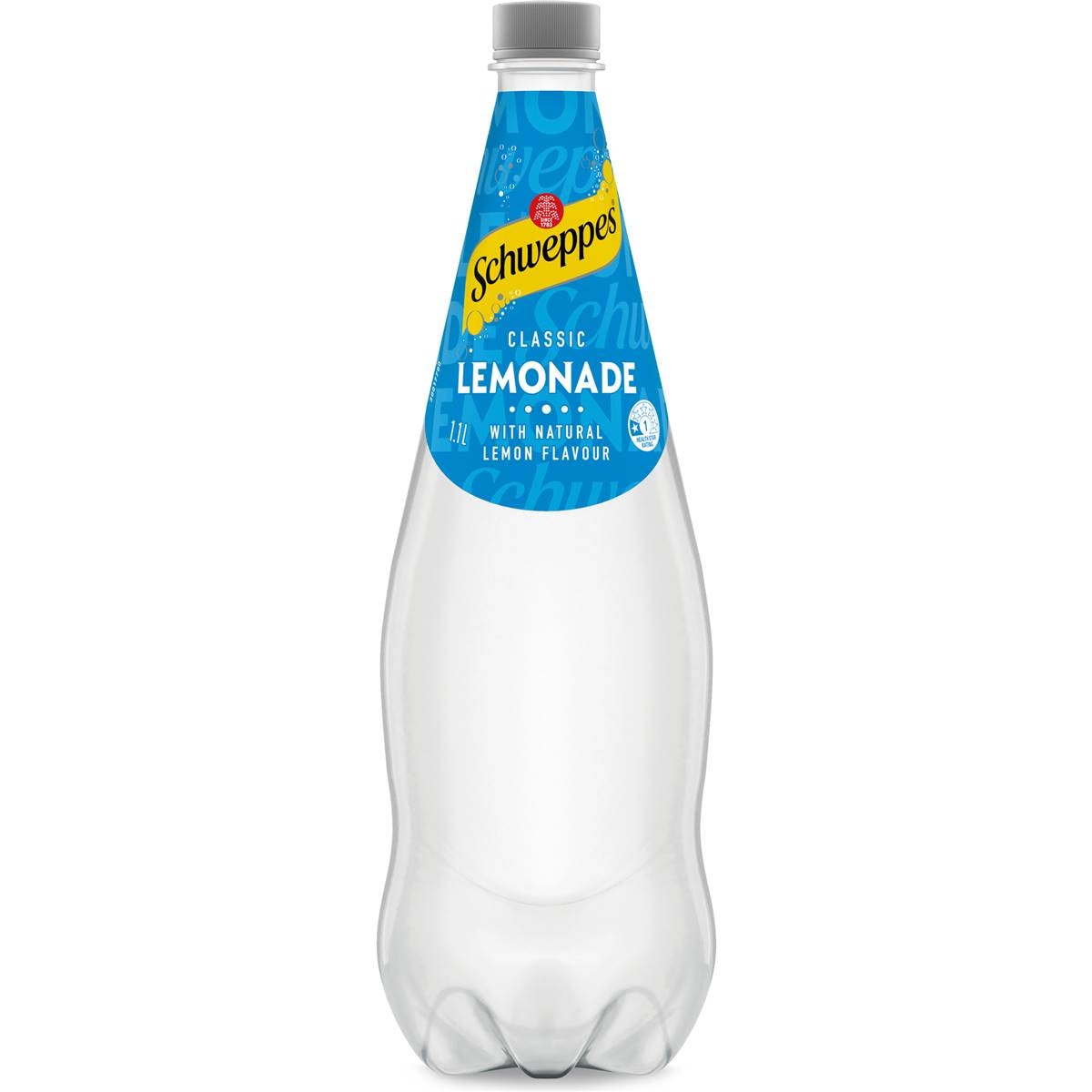 Schweppes Lemonade Soft Drink Bottle 1.1l