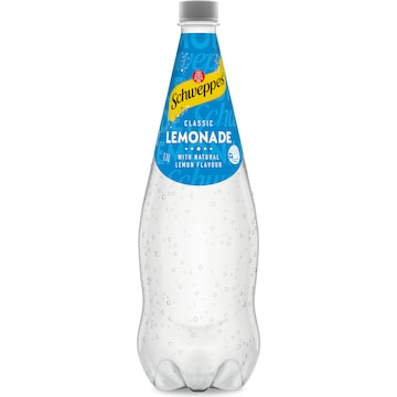 Schweppes Lemonade Soft Drink Bottle 1.1L