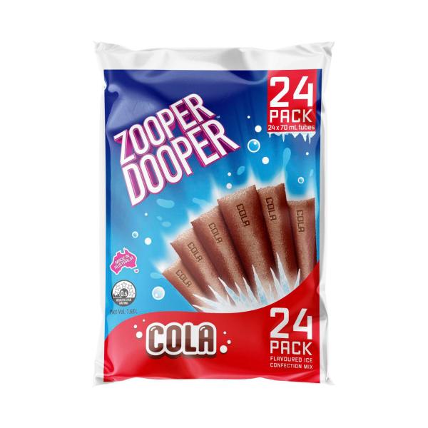 ZOOPER DOOPER COLA 24X70ML