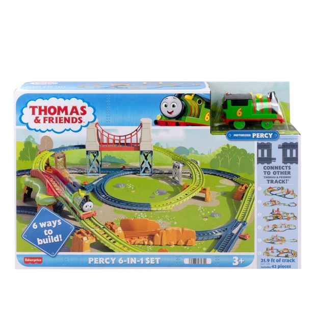 Thomas & Friends Percy 6-in-1 Motorised Train Set