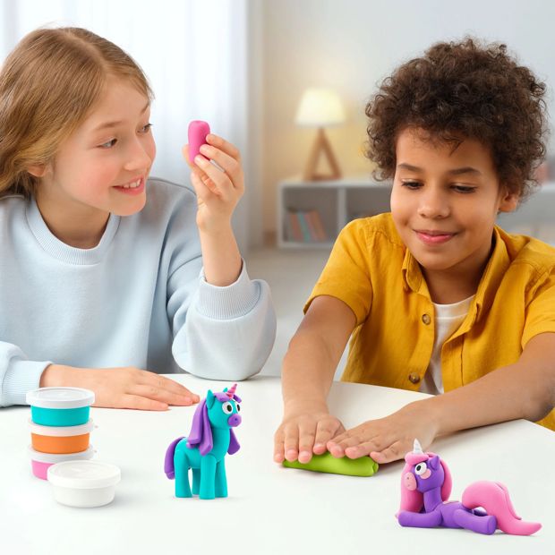 HEY CLAY Rainbow Unicorns