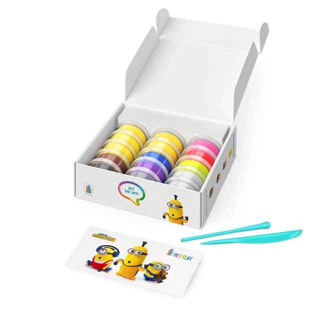 HEY CLAY Minions Large 6 Character Set