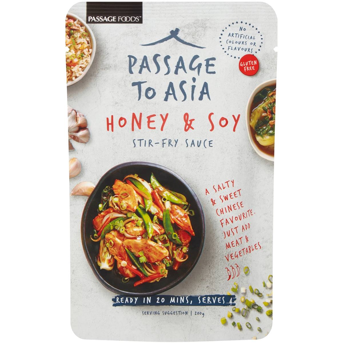 Passage To Asia Honey & Soy Chicken Stir Fry Sauce 200G