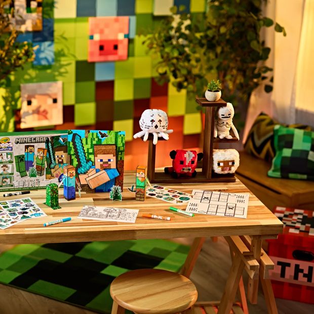 Crayola Pop's 3D Minecraft Activity Set