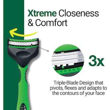 Schick Mens Razor Disposable Xtreme 3 Sensitive 4 pack