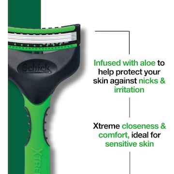 Schick Mens Razor Disposable Xtreme 3 Sensitive 4 pack
