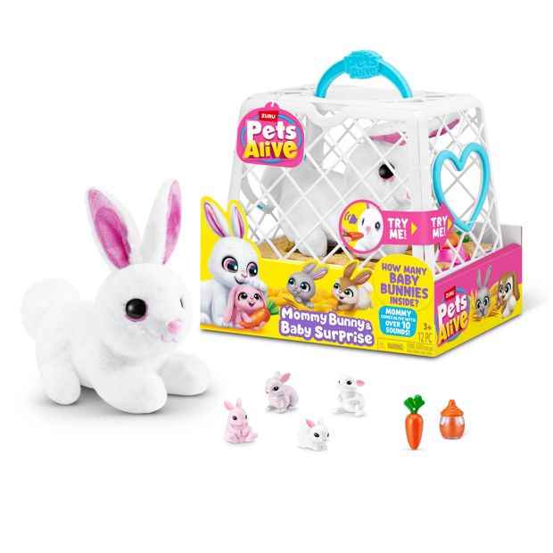 Pets Alive Mommy Bunny & Baby Surprise by ZURU