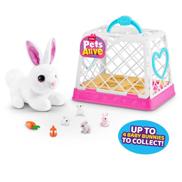 Pets Alive Mommy Bunny & Baby Surprise by ZURU
