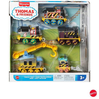 Fisher-Price Thomas & Friends Construction Crew 5-Piece Train & Vehicle Set