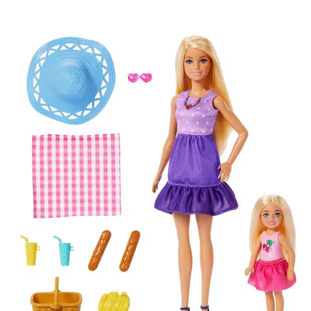 Mattel Barbie Family & Friends Picnic-Themed Playset