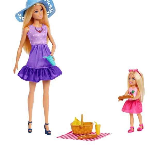 Mattel Barbie Family & Friends Picnic-Themed Playset