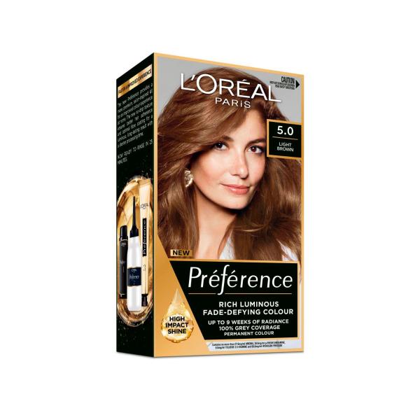 L'OREAL PREFERENCE 5 HAIR COLOUR BRUGES
