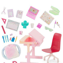 Our Generation School Dreams 30-piece Tilting Desk Set for 18-inch Dolls